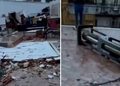 VIDEO: Fuertes vientos azotan Italia, causando caos a su paso