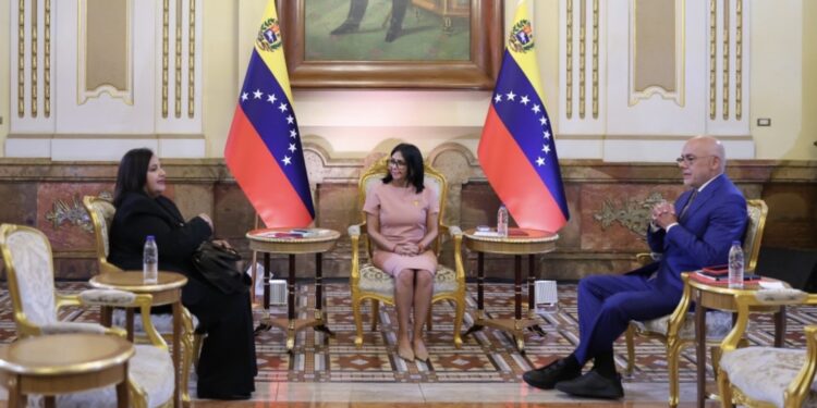 Delcy Rodríguez tras reunión con Dinorah Figuera: Reconozco el esfuerzo para avanzar en garantías políticas para todos