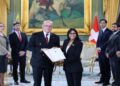 Mandataria Delcy Rodríguez recibe Cartas Credenciales de cuatro nuevos embajadores acreditados en el país