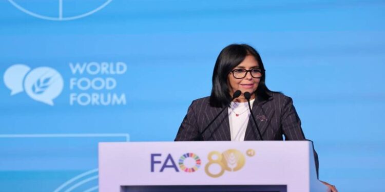 Delcy Rodríguez presentará el plan ‘Venezuela Alimenta’ ante la Asamblea Nacional