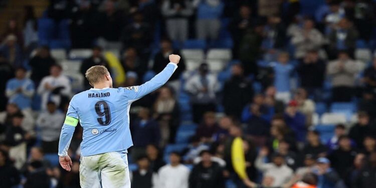 Haaland destroza un registro histórico de Messi en la Champions League