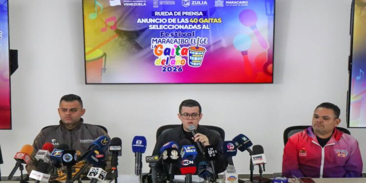 Hoy a las 6 p. m. inician las semifinales del Festival ‘Maracaibo Elige la Gaita del Año 2026’