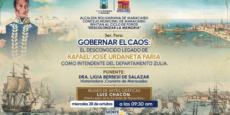 Maracaibo develará la faceta política de Rafael Urdaneta con la historiadora Ligia Berbesí