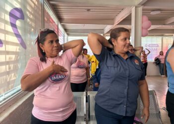 Trabajadoras del IMAU y del IMA participaron en jornada de detección temprana de cáncer de mama
