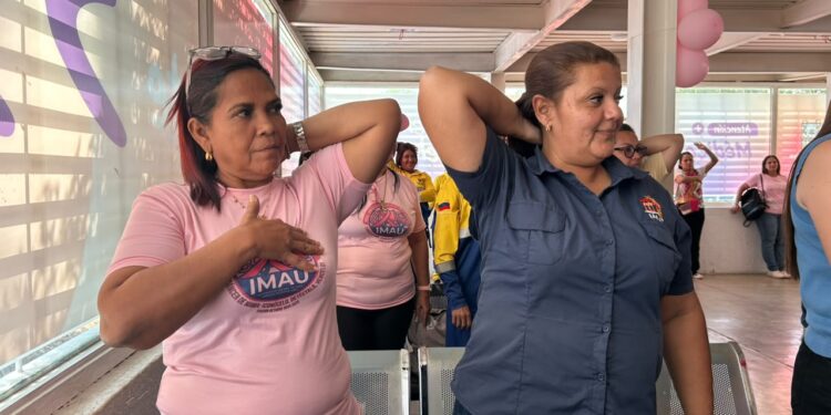 Trabajadoras del IMAU y del IMA participaron en jornada de detección temprana de cáncer de mama