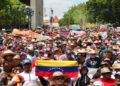 En Maracaibo salió el pueblo a la calle en tributo a la ‘Resistencia Indígena’
