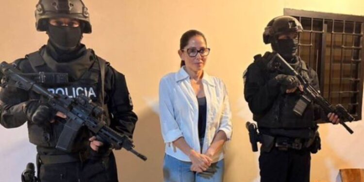 Detienen en Ecuador a la excandidata presidencial del correísmo Luisa González