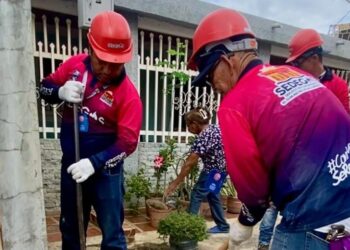 Sedegas adecua red de gas doméstico en Valle Frío en respuesta al 1×10 del Buen Gobierno