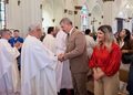 Gobernador Luis Caldera acompaña a El Moján en la solemnidad de su Patrono, San Rafael Arcángel