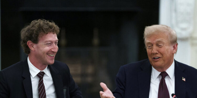 Mark Zuckerberg y la administración Trump llegan a un acuerdo tecnológico para la salud: vea de qué se trata
