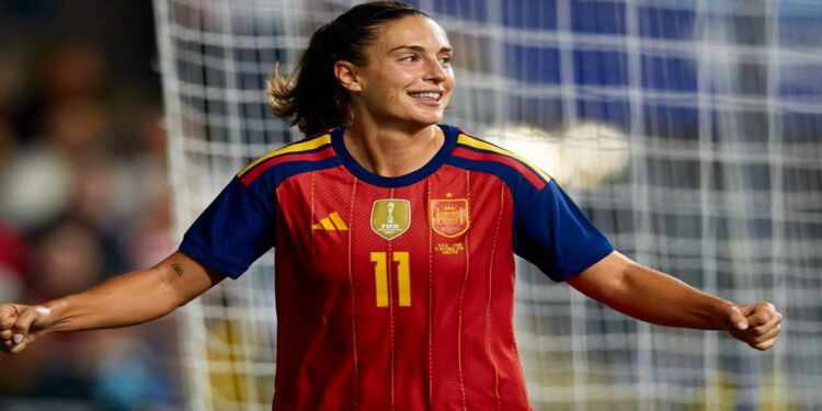 Entra en la historia: Alexia Putellas se convierte en la primera jugadora en alcanzar los 150 partidos con ‘La Roja’