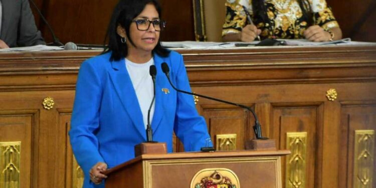 Mandataria Delcy Rodríguez presentará proyecto de economía local en la Asamblea Nacional