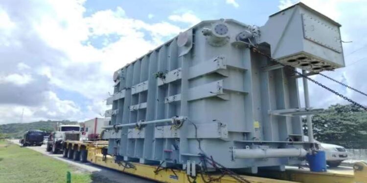 El Sistema Eléctrico Nacional recibe la instalación de un autotransformador de 300 MVA en subestación Portuguesa
